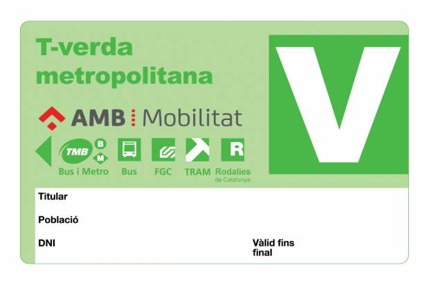 Tarjeta Verde Barcelona: te resolvemos todas las dudas