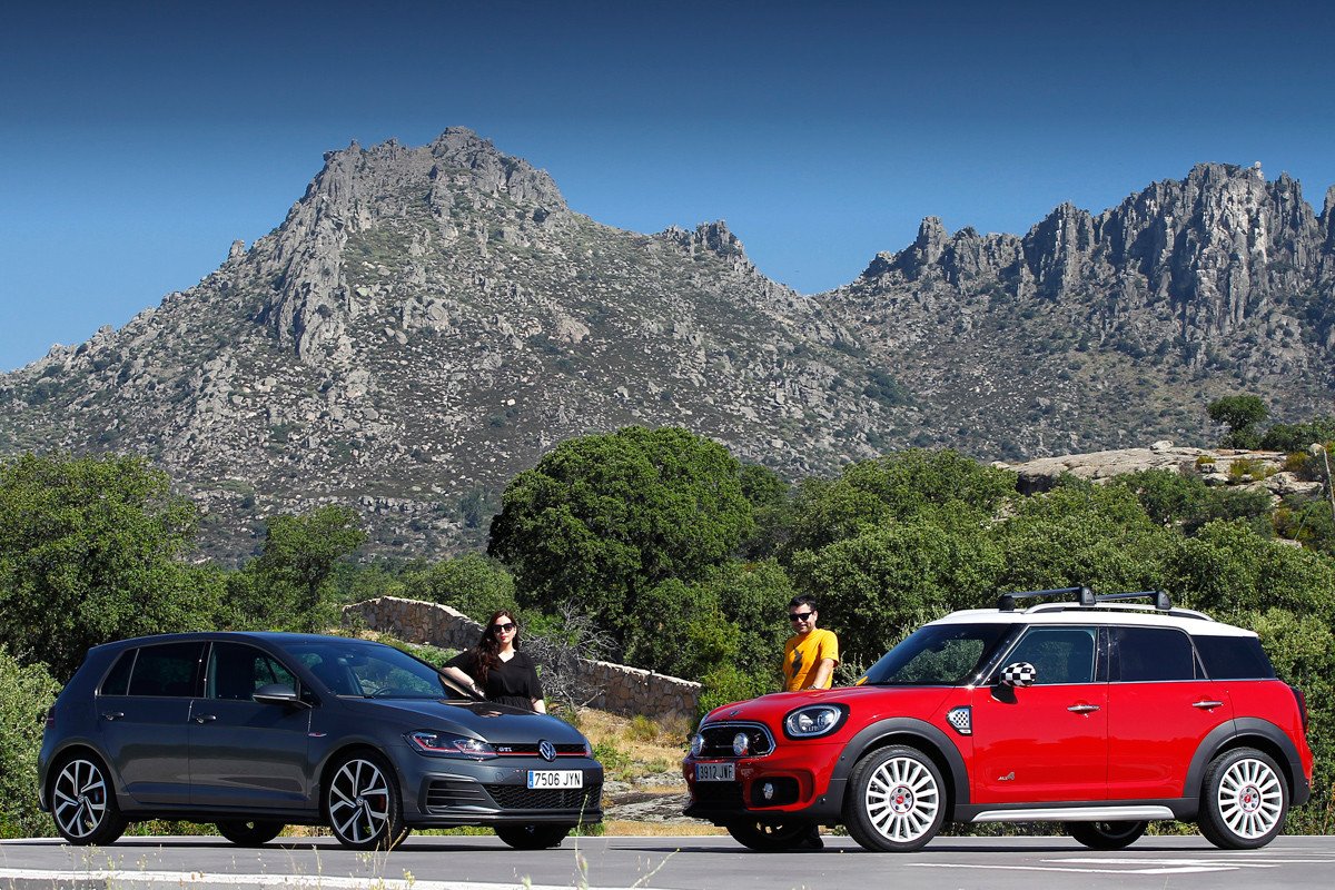 Comparativa: Volkswagen Golf GTI vs Mini Countryman Cooper S