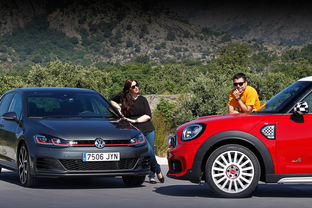 Comparativa: Volkswagen Golf GTI vs Mini Countryman Cooper S