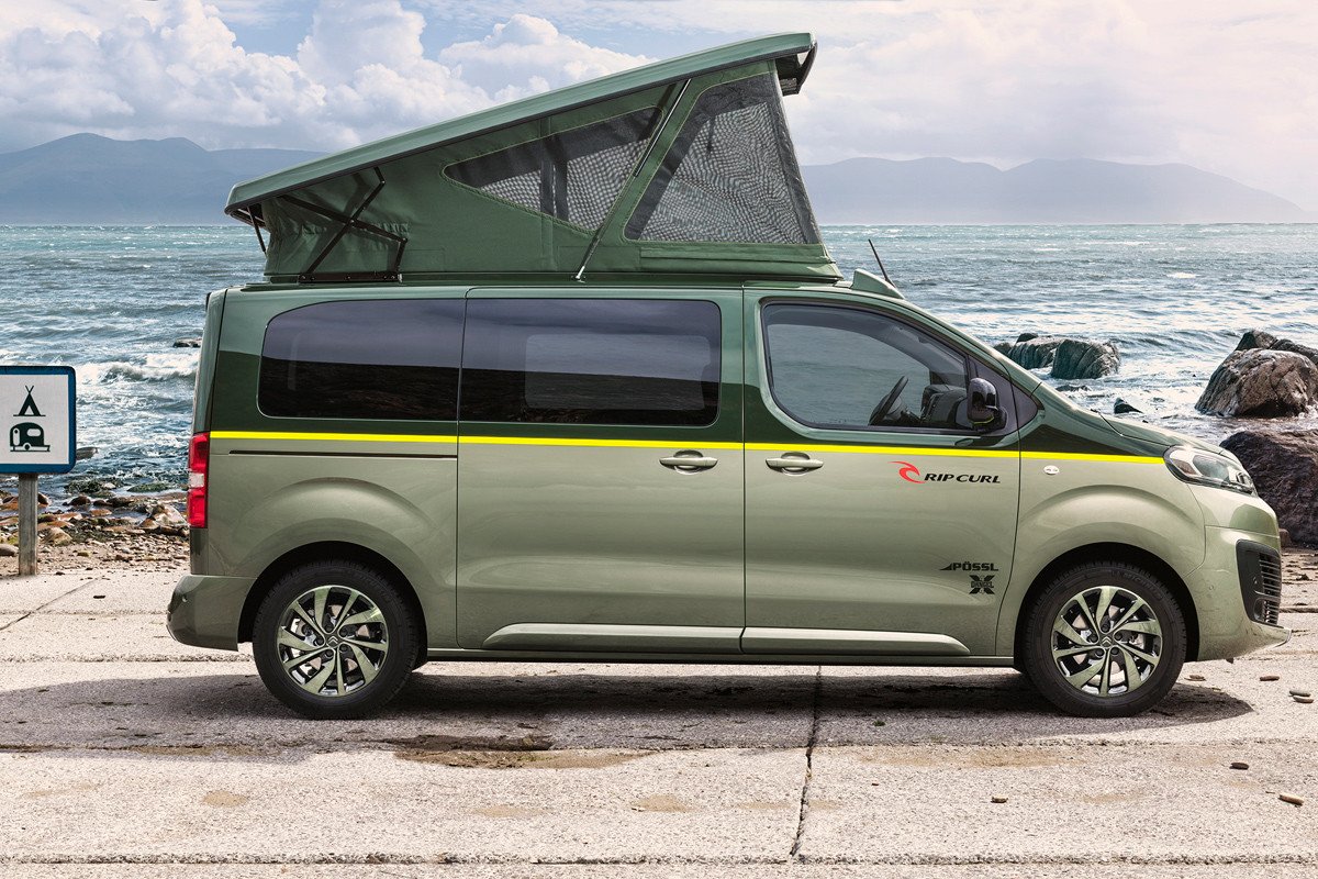 Citroën SpaceTourer Rip Curl Concept, la furgo más surfera