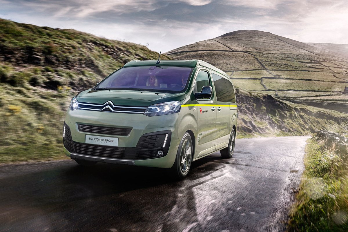 Citroën SpaceTourer Rip Curl Concept, la furgo más surfera