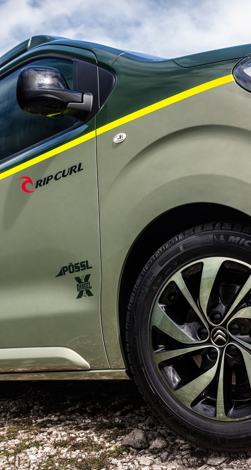 Citroën SpaceTourer Rip Curl Concept, la furgo más surfera