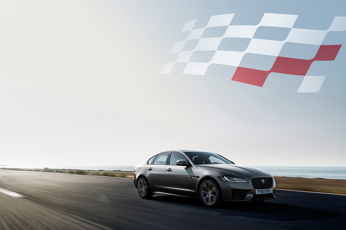 Nueva edición especial Chequered Flag para el Jaguar XF