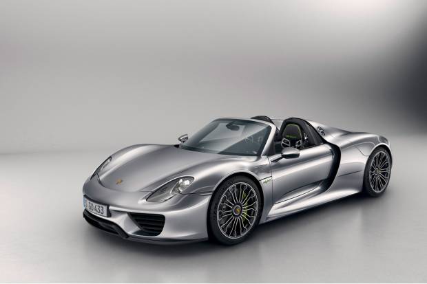 El Porsche 918 Spyder se presenta en Frankfurt con un récord