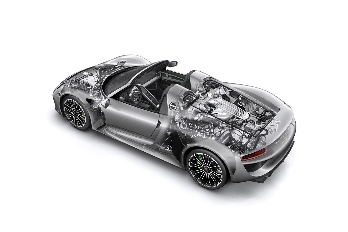 El Porsche 918 Spyder se presenta en Frankfurt con un récord