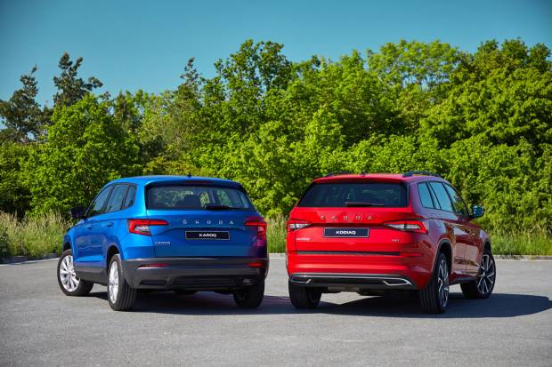 Más tecnologías para los Skoda Karoq y Kodiaq
