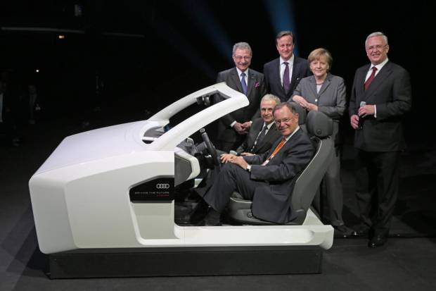 El Grupo Volkswagen muestra sus vehículos del futuro en el CeBIT