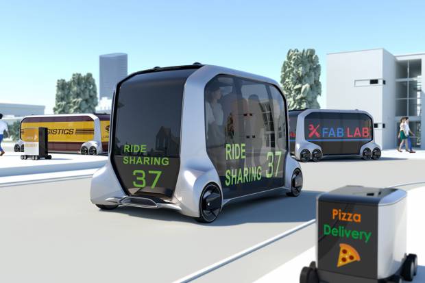 Toyota e-Palette, el vehículo autónomo para todo