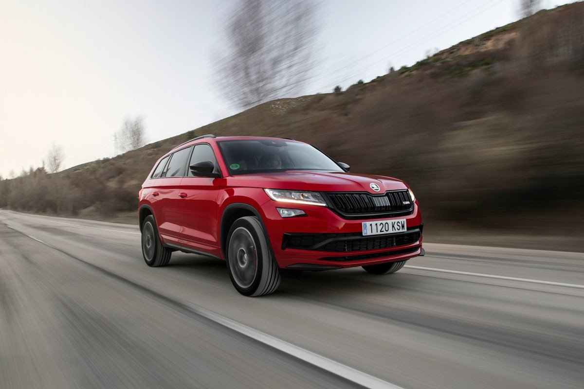 Primera prueba del Skoda Kodiaq RS