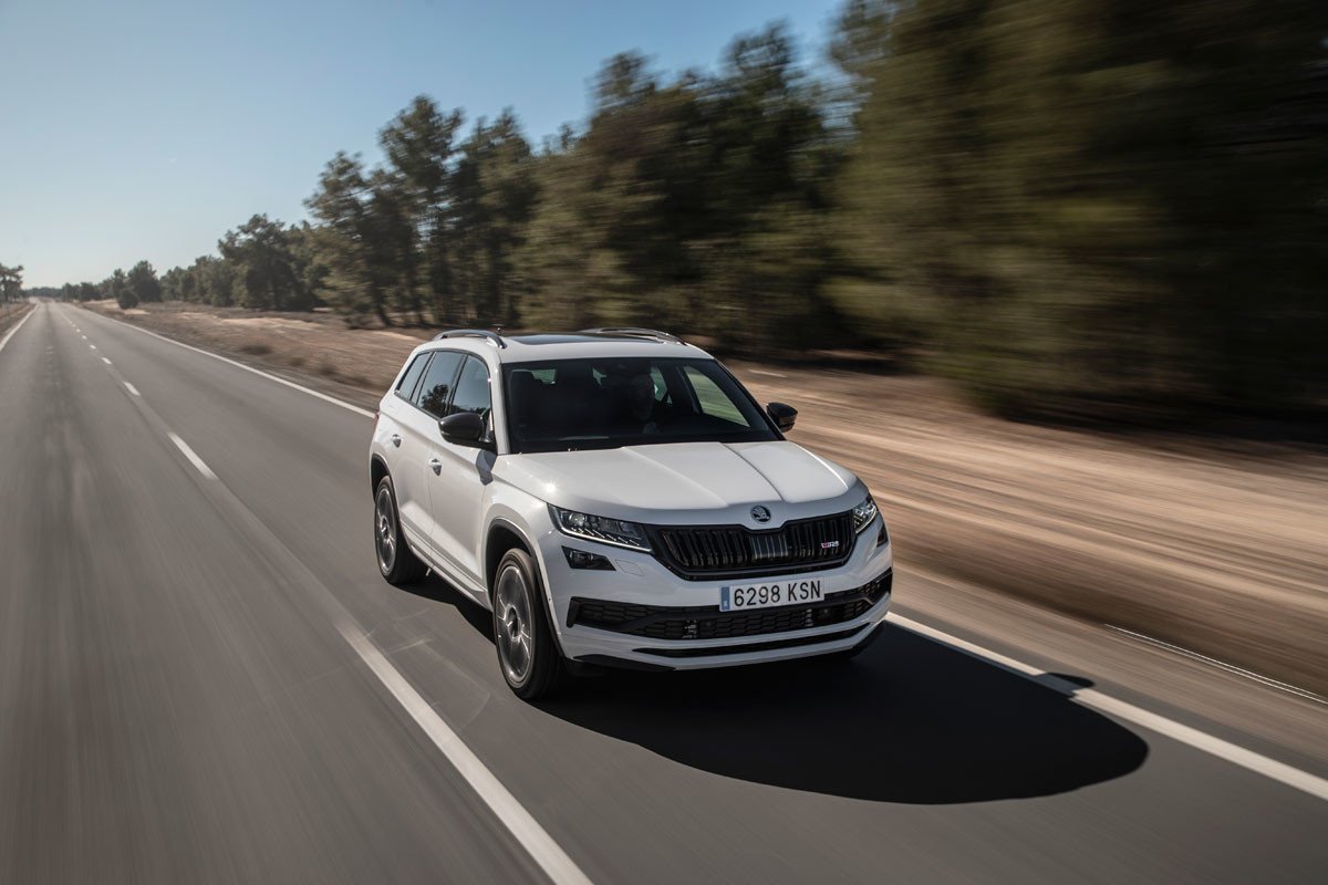 Primera prueba del Skoda Kodiaq RS