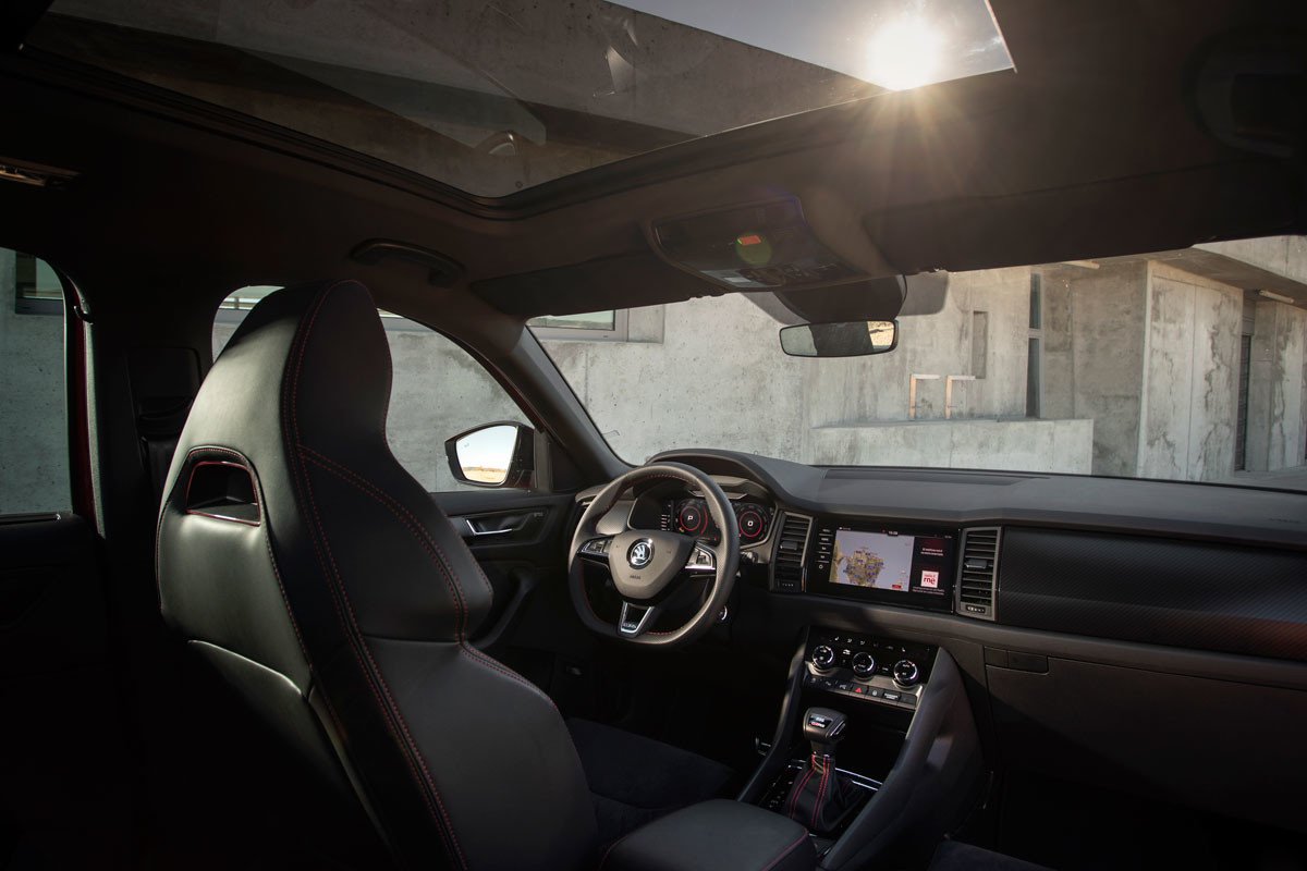 Primera prueba del Skoda Kodiaq RS