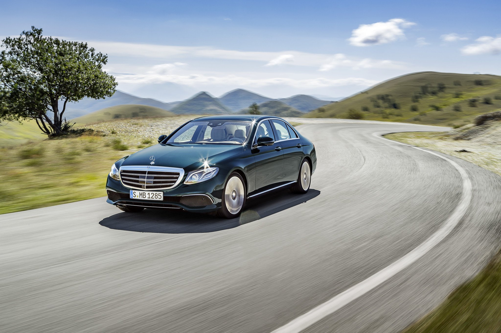 Probamos lo último en sistemas de seguridad del nuevo Mercedes Clase E