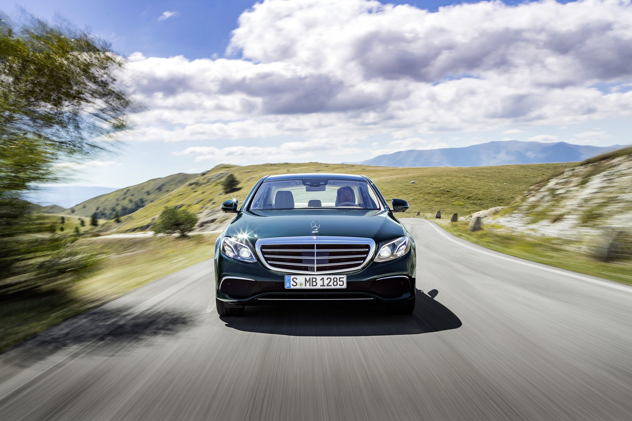 Probamos lo último en sistemas de seguridad del nuevo Mercedes Clase E