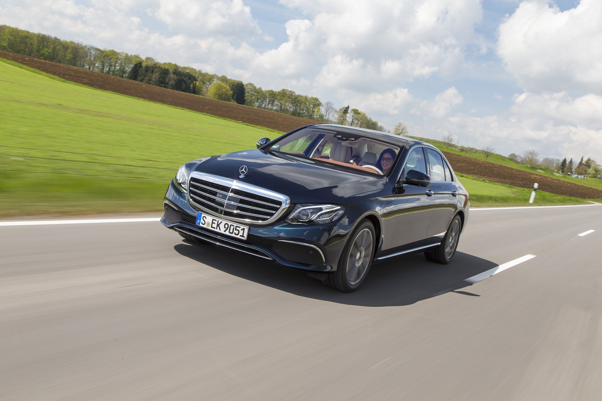 Probamos lo último en sistemas de seguridad del nuevo Mercedes Clase E