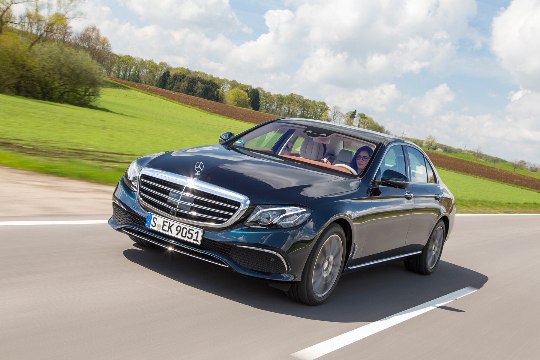 Probamos lo último en sistemas de seguridad del nuevo Mercedes Clase E