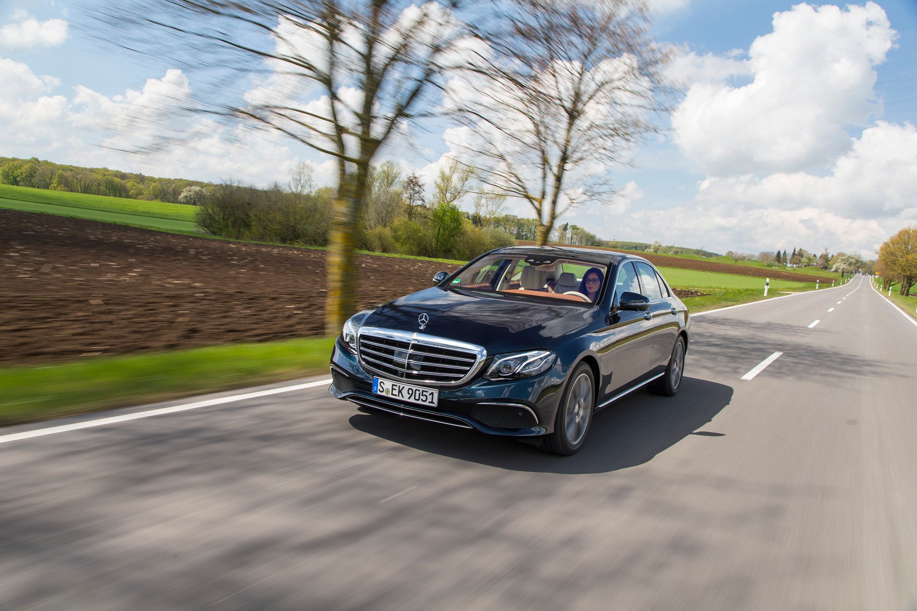 Probamos lo último en sistemas de seguridad del nuevo Mercedes Clase E