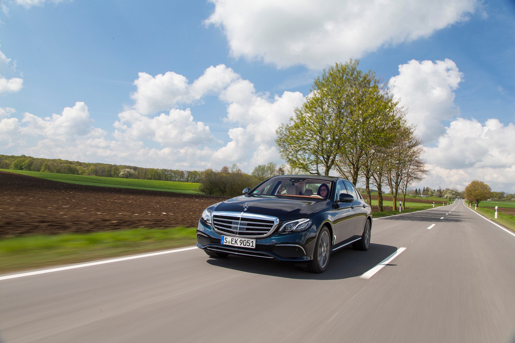 Probamos lo último en sistemas de seguridad del nuevo Mercedes Clase E