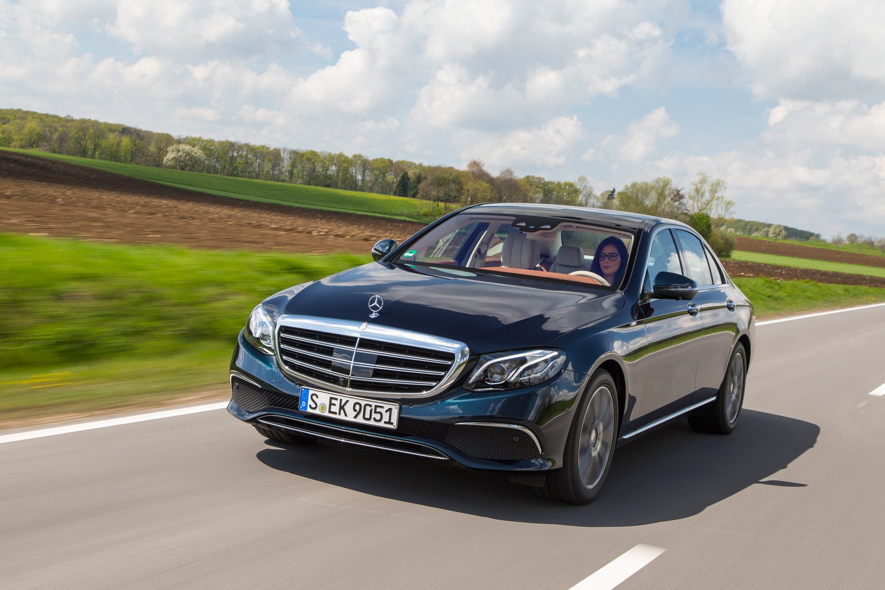 Probamos lo último en sistemas de seguridad del nuevo Mercedes Clase E