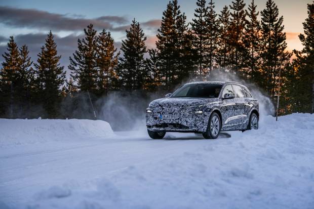 Audi ya prepara su próximo Q6 e-tron y tenemos las primeras imágenes