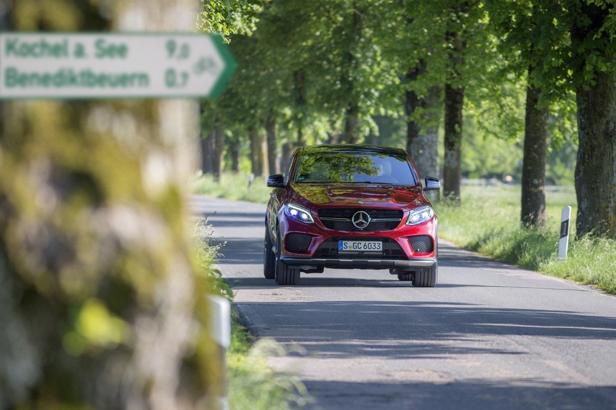 Al volante del Mercedes GLE 450 Coupé: un SUV muy deportivo