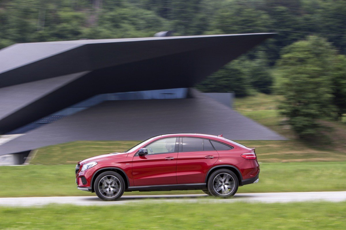 Al volante del Mercedes GLE 450 Coupé: un SUV muy deportivo