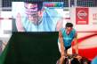Josef Ajram pedalea por las cero emisiones