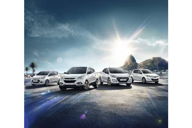 Hyundai lanza ediciones especiales Go! Brasil con motivo del Mundial 2014