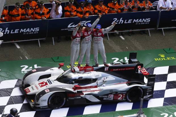 Oro para Audi, plata para Marc Gené y Antonio García