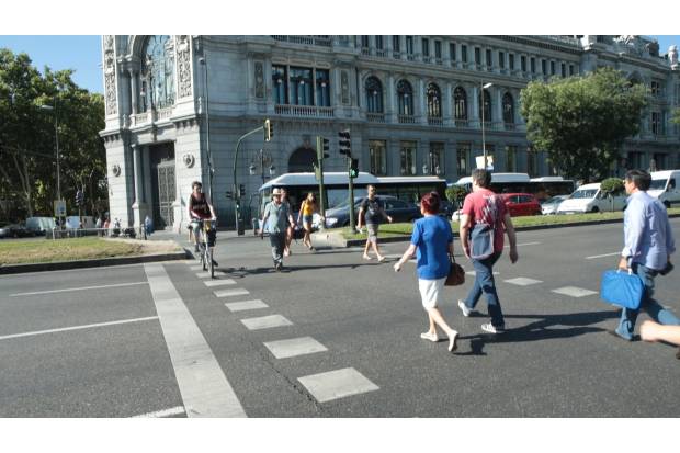 En España cada día se producen 27 atropellos en ciudad  