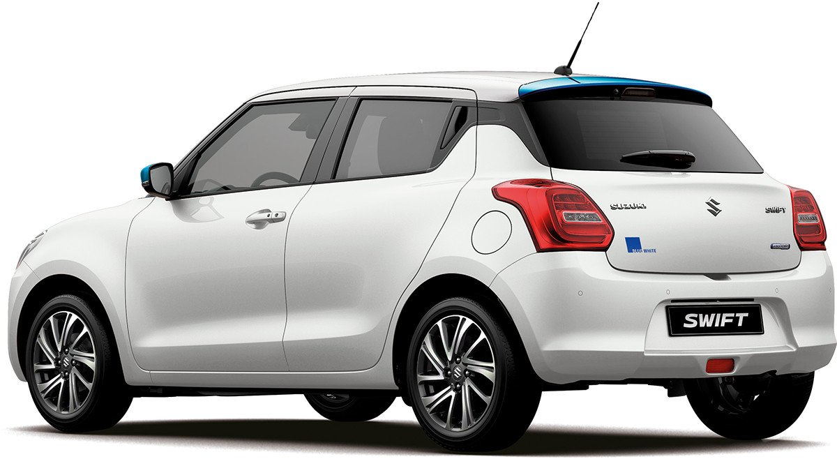 Nueva serie especial Suzuki Swift Blue & White