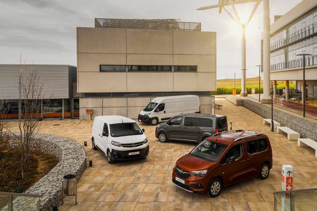 Prueba gama eléctrica de vehículos comerciales de Opel