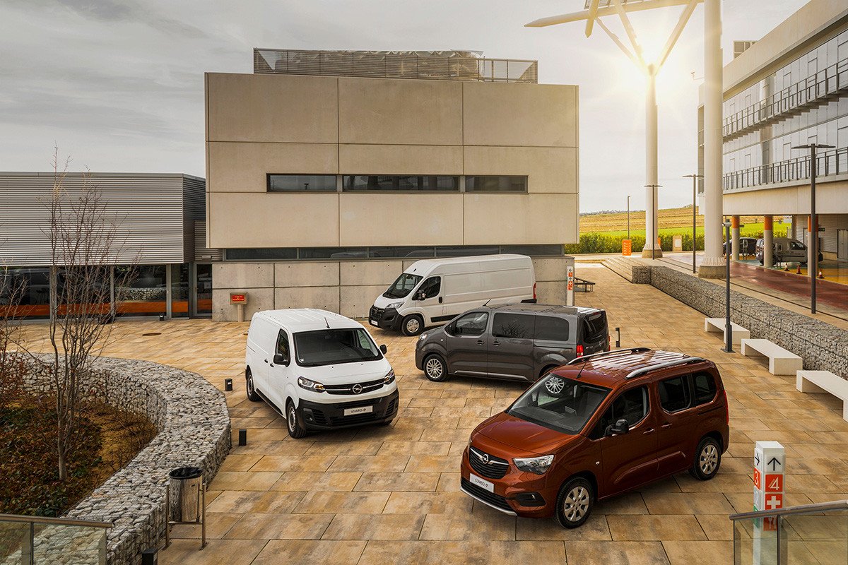 Gama eléctrica de vehículos comerciales de Opel - Auto10
