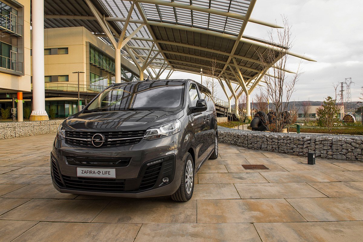 Prueba gama eléctrica de vehículos comerciales de Opel