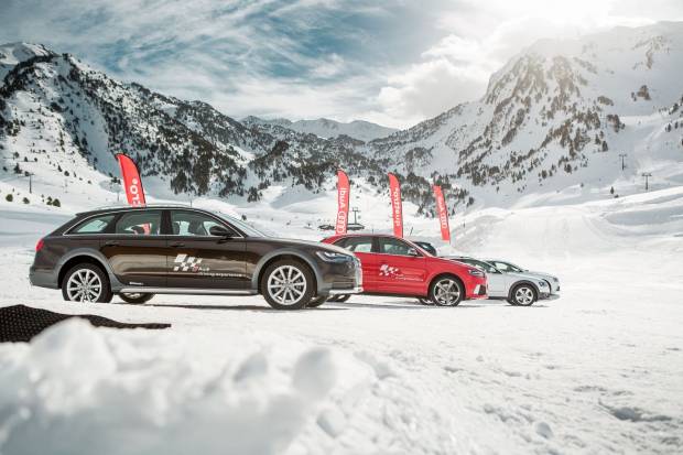 Audi Winter Driving Experience: Cursos de conducción segura en hielo y nieve