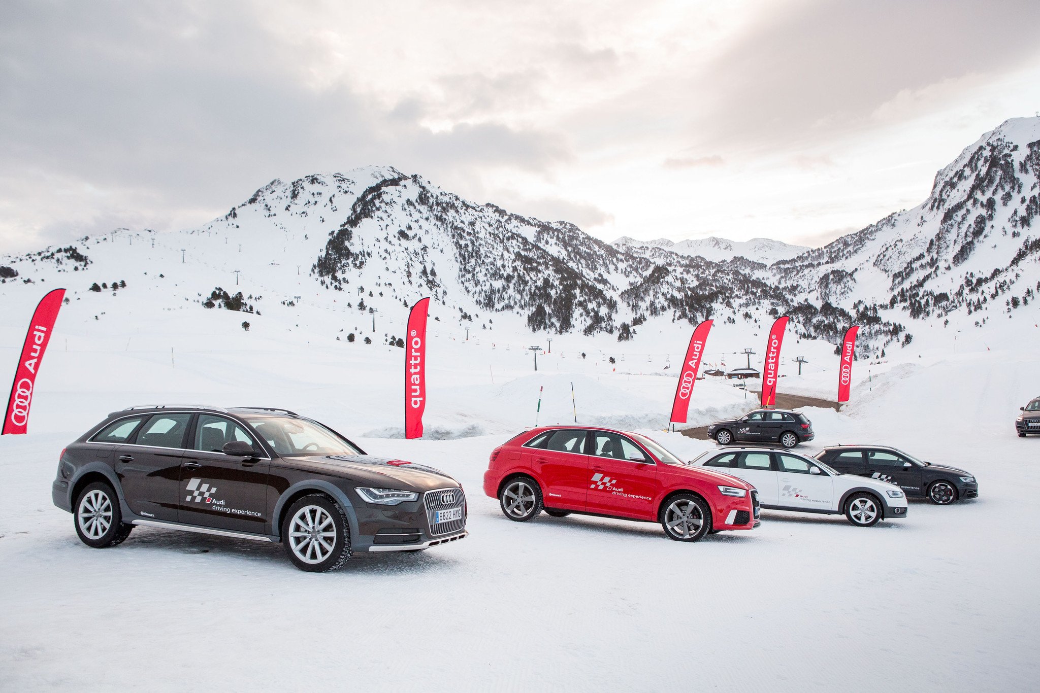 Audi Winter Driving Experience: Cursos de conducción segura en hielo y nieve