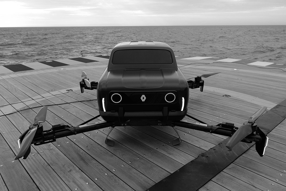 AIR4 el mítico Renault R4 que surcará los cielos