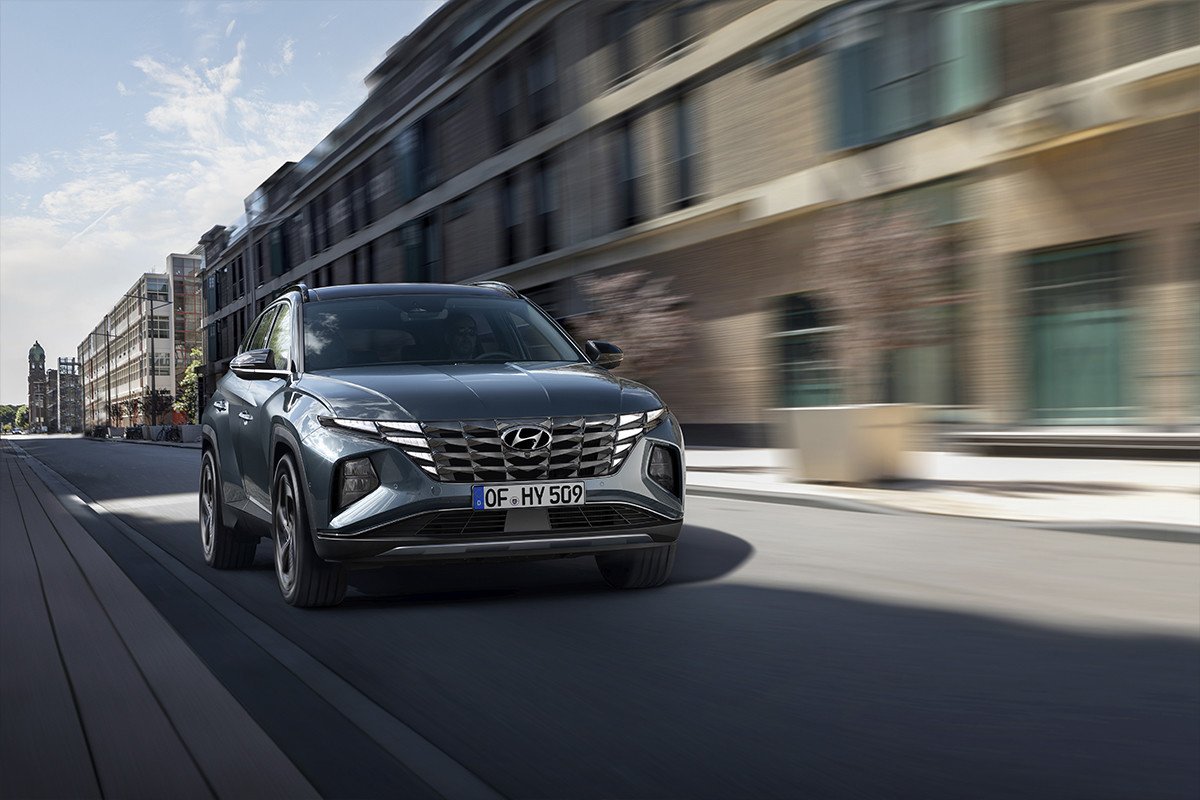 Hyundai Tucson rodando