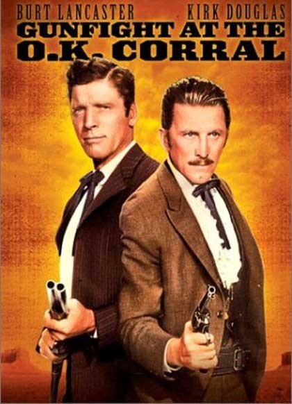 Burt Lancaster y Kirk Douglas en Duelo de Titanes, un clásico de los western americanos