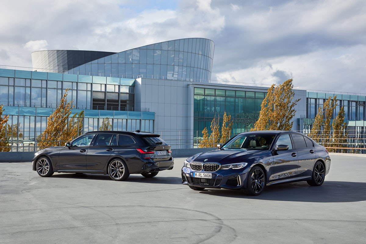 BMW Serie 3: llega la motorización M340i para sedan y touring