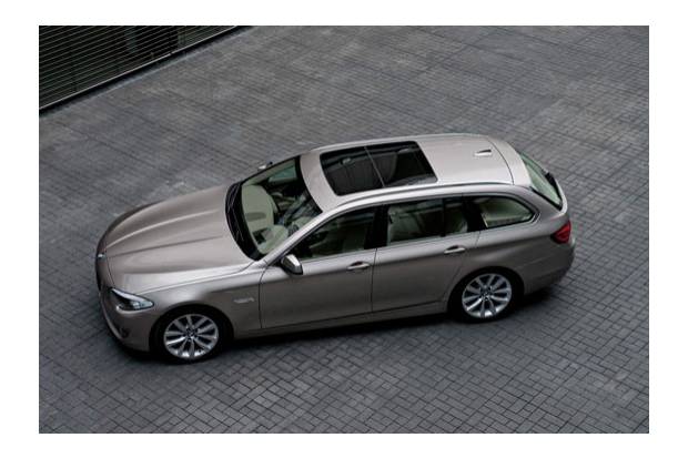 BMW Serie 5 Touring: Con la casa a cuestas