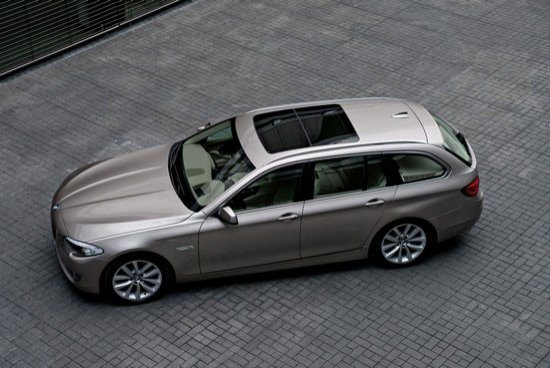 BMW Serie 5 Touring: Con la casa a cuestas