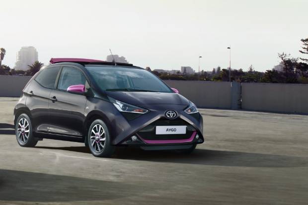 Toyota Aygo x-style: nueva edición especial en magenta