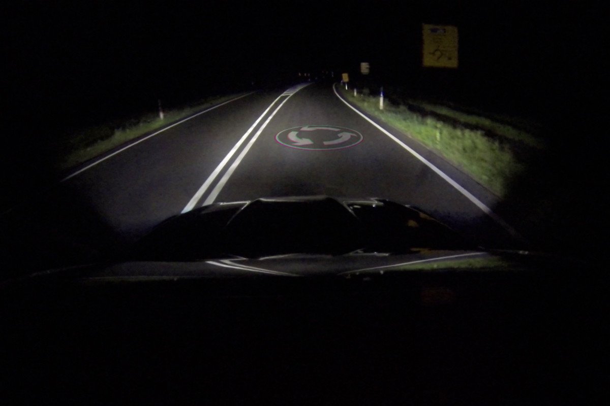 Faros Ford proyectar imagenes