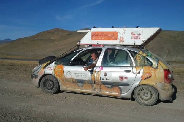 Un Citroën Xsara Piccaso viaja de Mallorca a Mongolia con fines benéficos