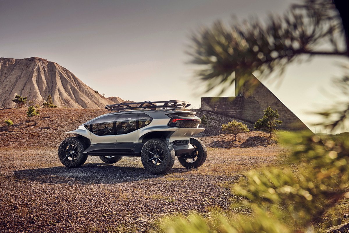 Audi AI:TRAIL quattro: un 4x4 con motor eléctrico