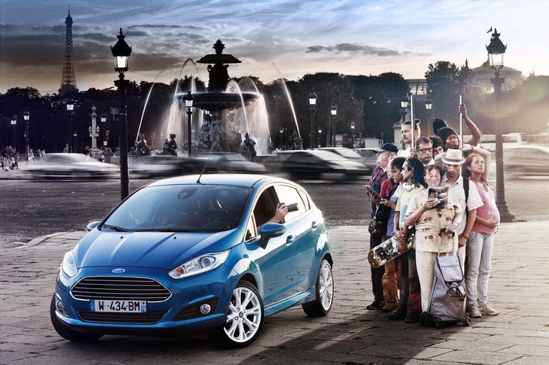 Prueba Nuevo Fiesta: Tecnología puntera en la ciudad eterna