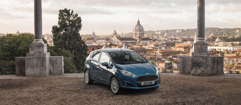Prueba Nuevo Fiesta: Tecnología puntera en la ciudad eterna