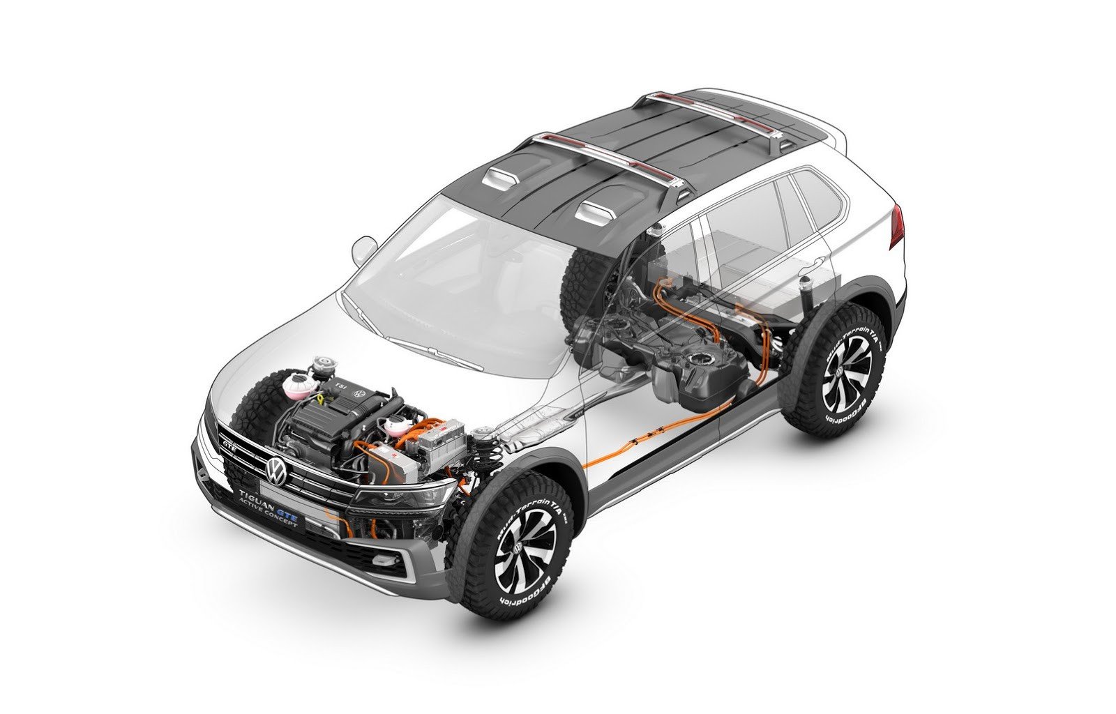 El Volkswagen Tiguan GTE Active Concept se presenta en Detroit