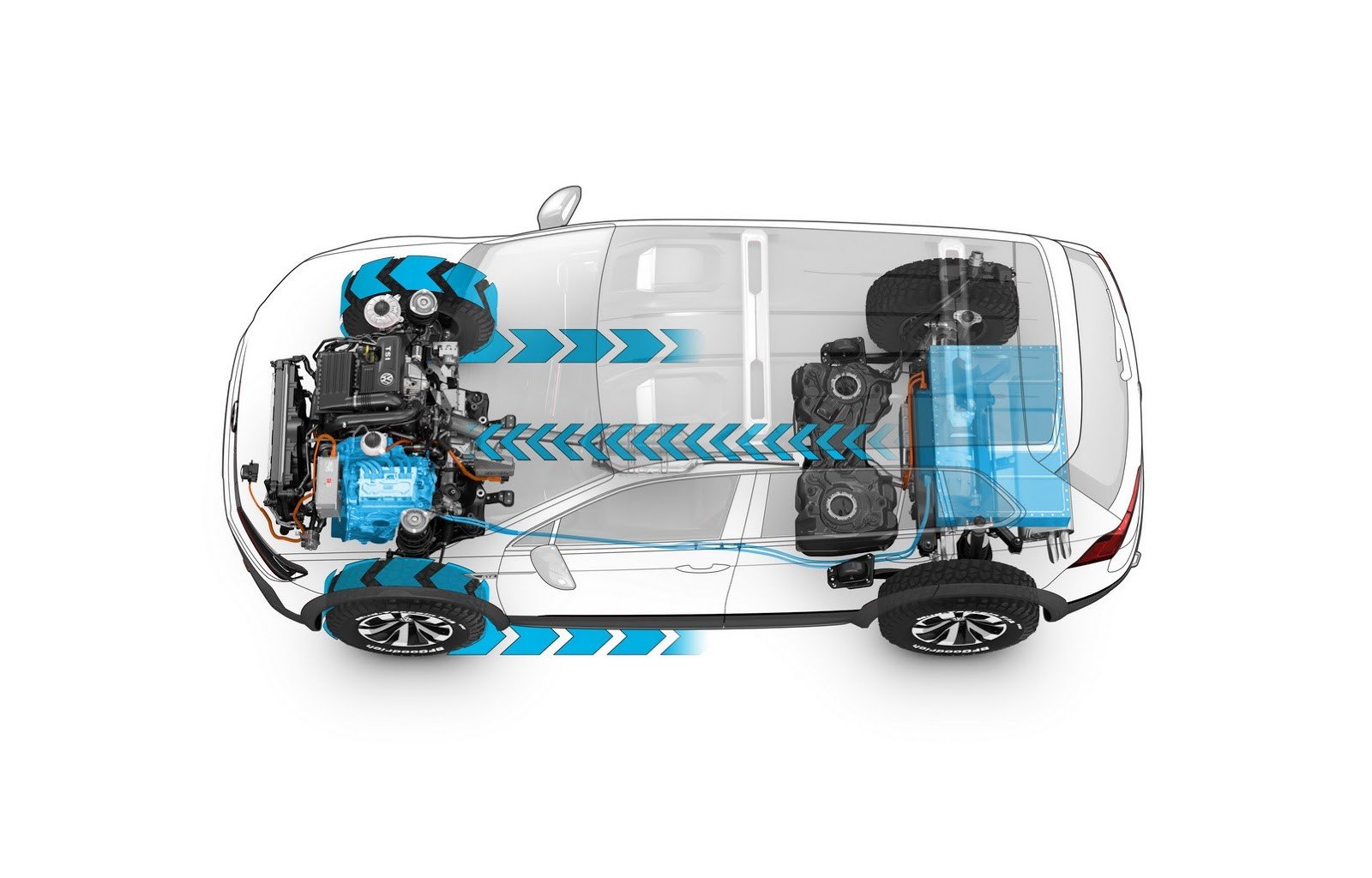 El Volkswagen Tiguan GTE Active Concept se presenta en Detroit