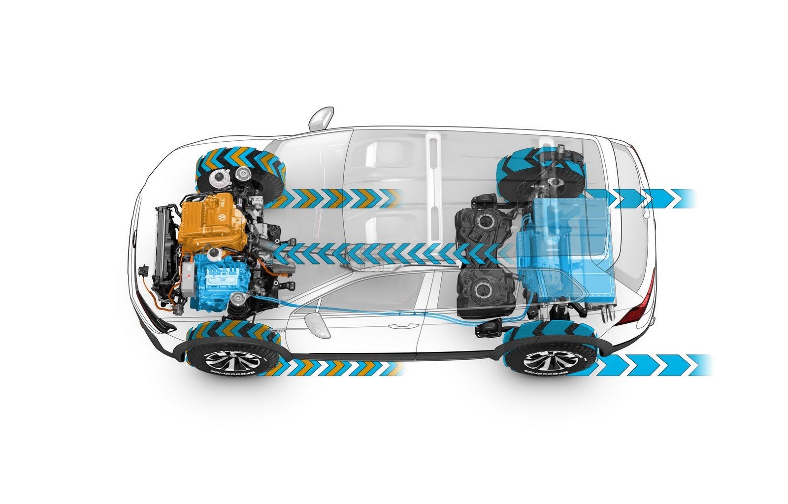El Volkswagen Tiguan GTE Active Concept se presenta en Detroit